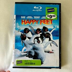 Blu-ray HAPPY FEET - BLOCKBUSTER MOVIE